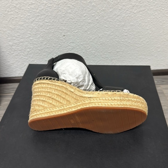 Kenneth Cole New York Womens Olivia Buckle Espadrille Wedge Sandals - Picture 3 of 7